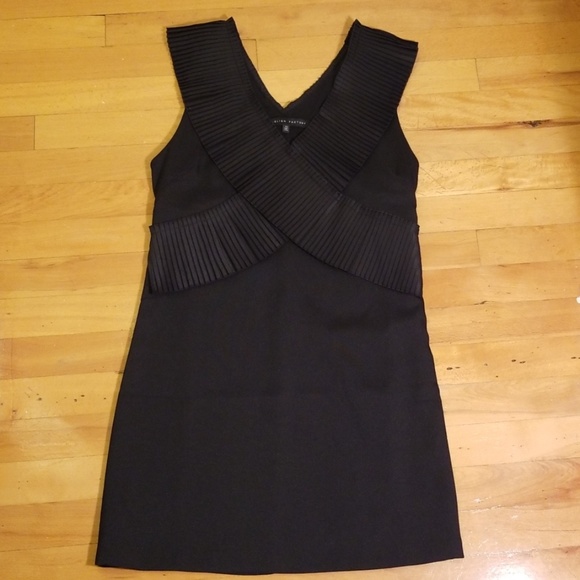 English Factory black ruffled mini dress XSmall - Picture 2 of 8